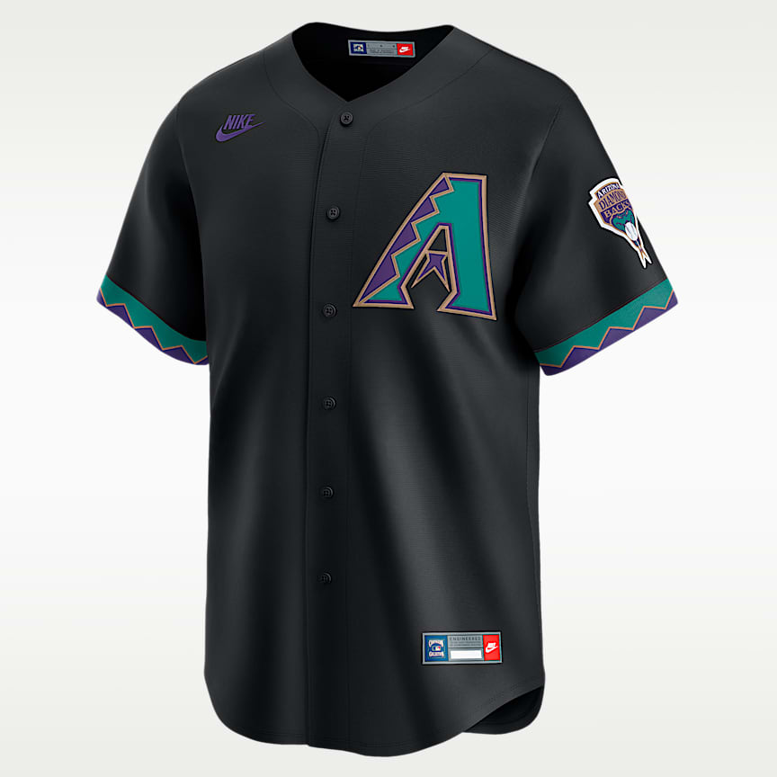 Randy Johnson Arizona Diamondbacks Cooperstown Fuse Men's Nike MLB